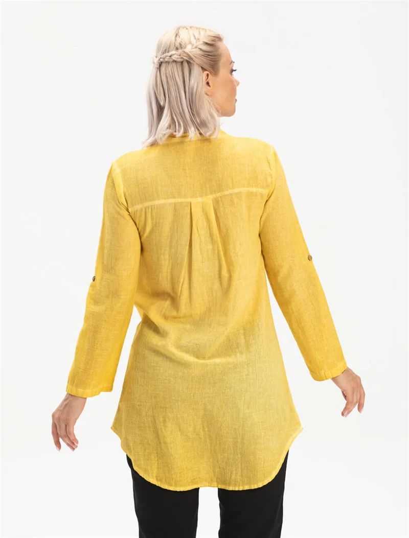 اليش شيل بيزي Acacia Sile Cloth Tunic Yellow Yellow