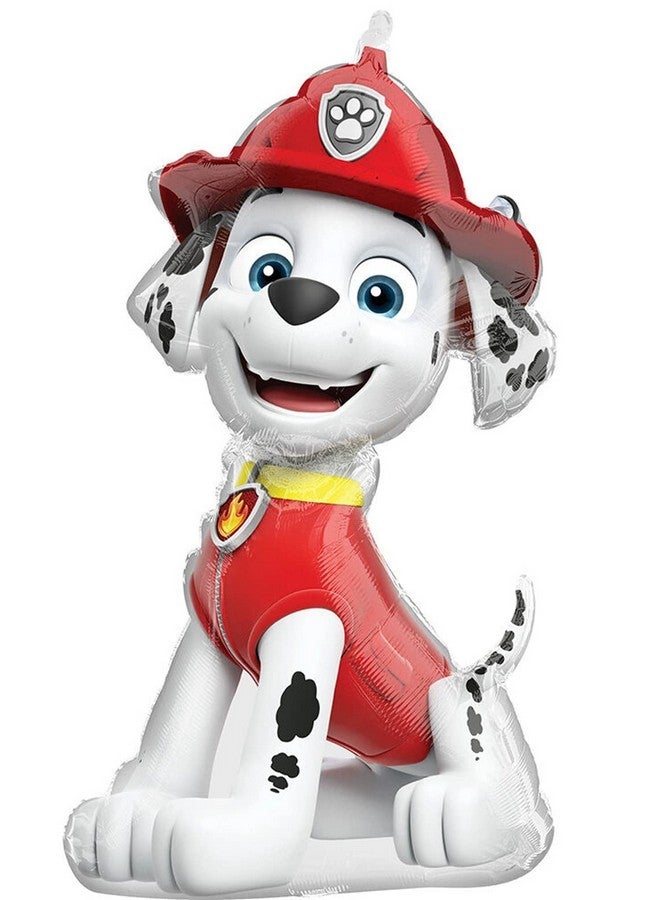 Anagram Paw Pups Marshall and Fire Truck Ladder Engine on Patrol Birthday Party Supplies Balloon Bouquet Decorations - Image 2