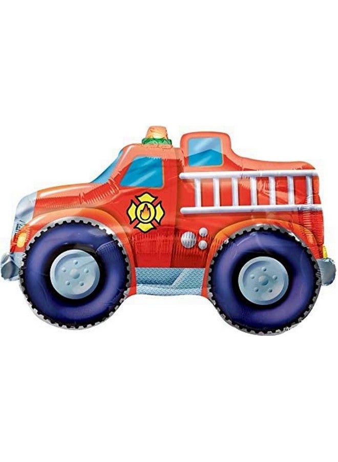 Anagram Paw Pups Marshall and Fire Truck Ladder Engine on Patrol Birthday Party Supplies Balloon Bouquet Decorations - Image 3