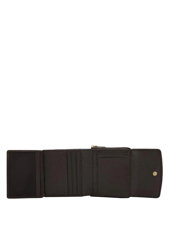 Da Milano  Genuine Leather Brown Ladies Wallet for Women | Best Price UAE