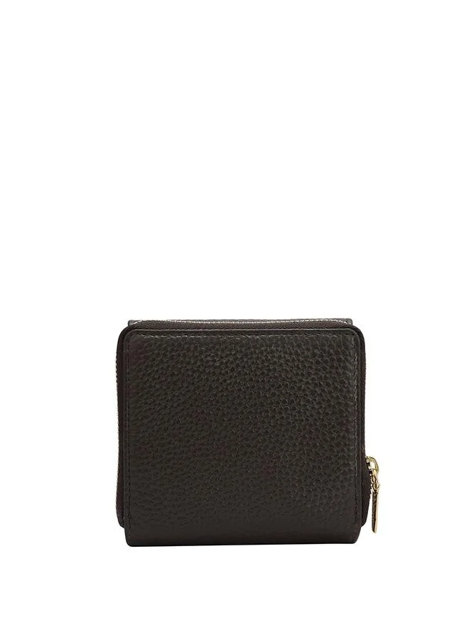 Da Milano  Genuine Leather Brown Ladies Wallet for Women | Best Price UAE