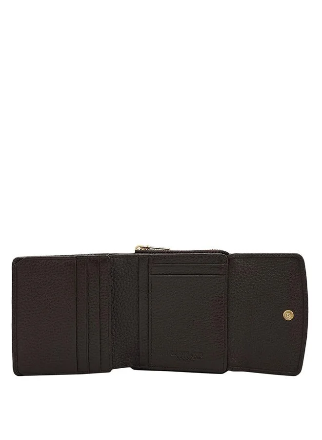 Da Milano  Genuine Leather Brown Ladies Wallet for Women | Best Price UAE
