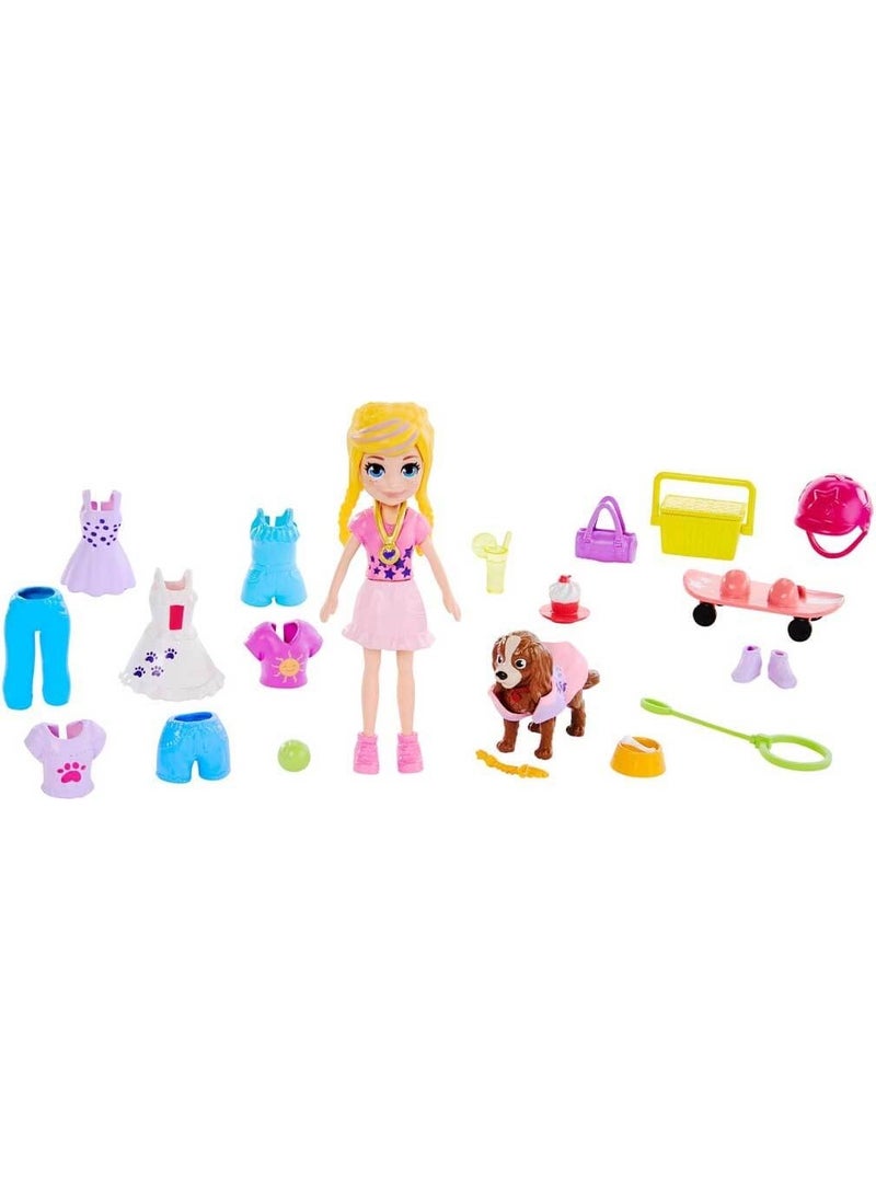 Polly Pocket and Her Fun World Play Sets GBF85 - Girl's Best Friend Pack  - Image 1