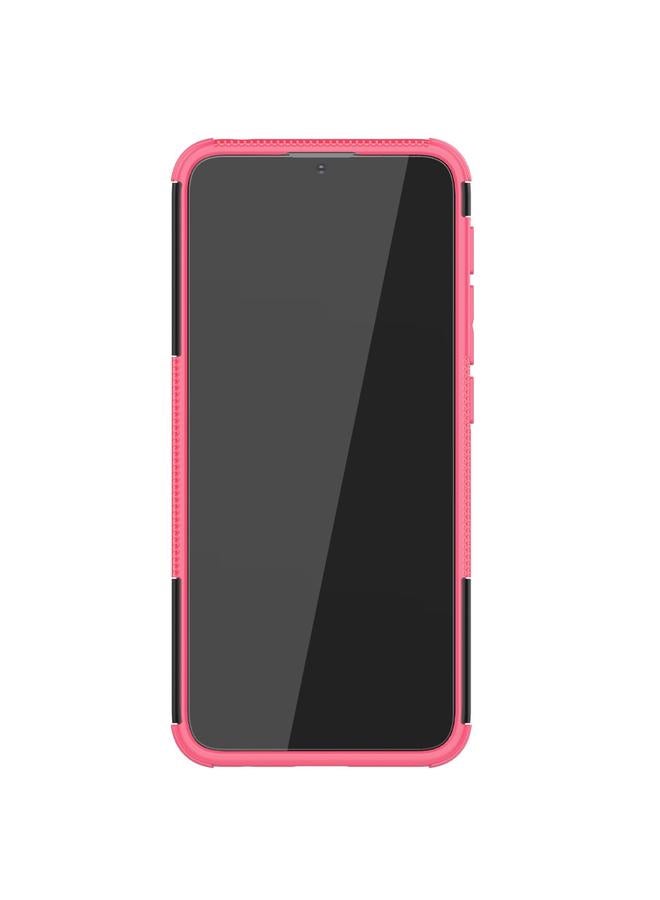 S-TOP Case For Motorola Moto E7 Power Tire Texture Shockproof TPU+PC Protective Case with Holder - Image 3