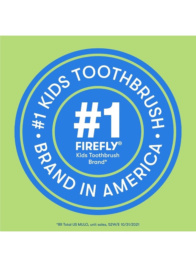 FIREFLY First Firefly Training Light Up Toothbrush, Baby Shark, Yellow - Image 3