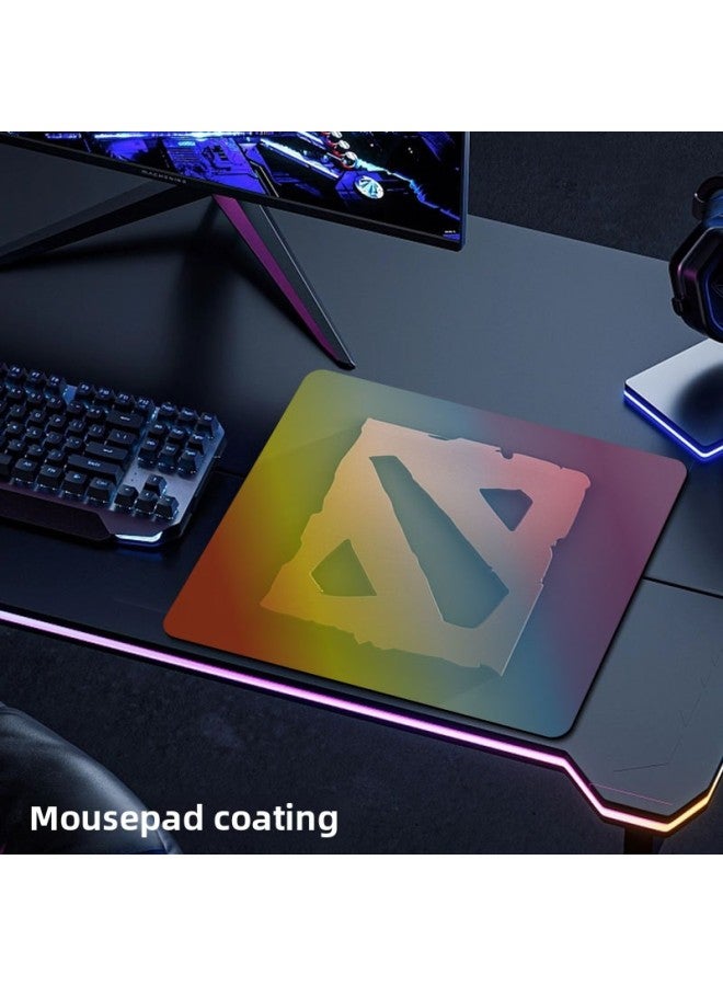 Firewire Competition Streamers Rainbow Magic Coated Coated Game Super Large Small Size Mouse Pad No Edge Fps E-Sports-Color:400*450*4-Pattern:26  - Image 1