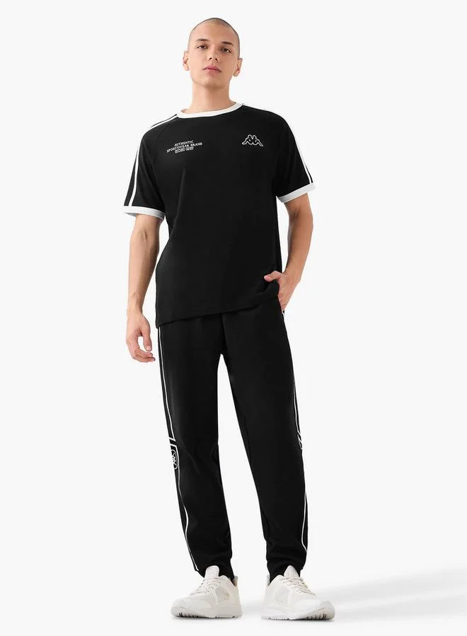 كابا تيشيرت بطبعة شعار كابا