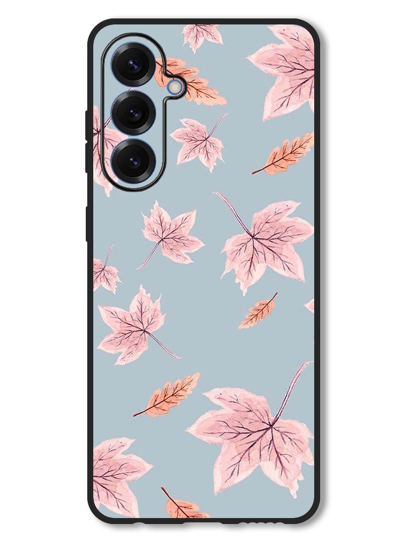 Theodor Case Compatible with Samsung Galaxy A26 Protection Shockproof Bumper Cover Autum Leaves - Image 1