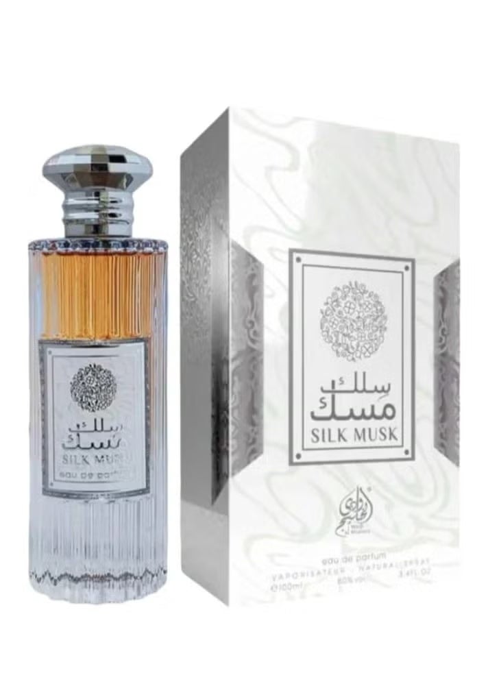 وادي الخليج عطر سلك مسك رائحة هادئة وناعمة للنساء او دي بارفان 100مل - Image 1