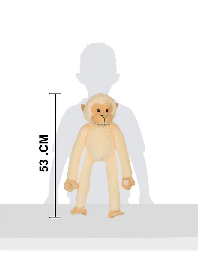 Mirada - Plush Stuffed Animal Cute Butter Yellow Hanging Monkey Soft Toy | - 52Cm - Image 1