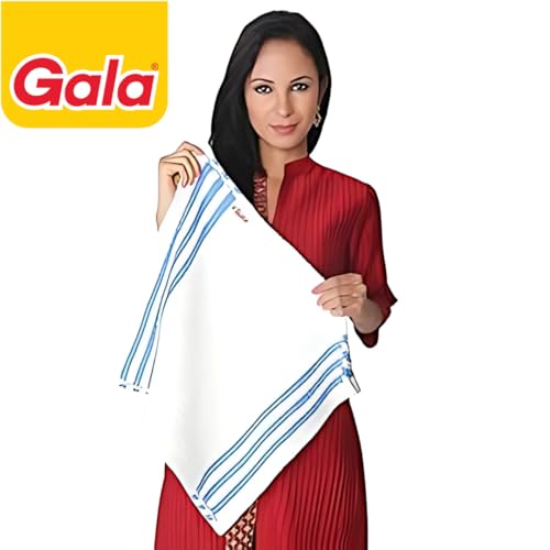 Gala Microfiber Advance Floor Cleaning Cloth(Pocha) for Mopping - White, Pack of 2 (163054) - Image 3