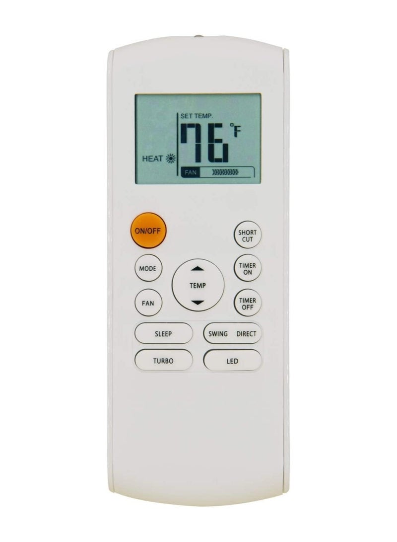 Remote Control For Super General Air Conditioner (Type 3) - Super General AC Remote
