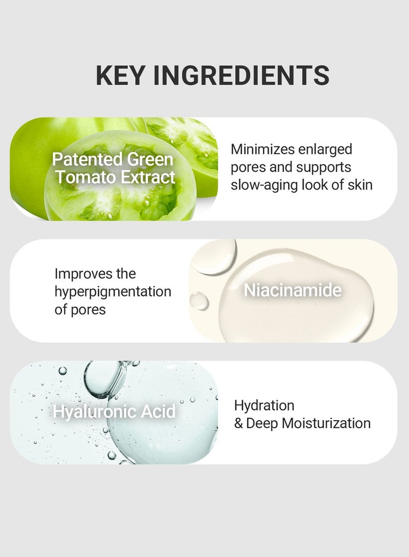 SUNGBOON EDITOR Green Tomato Pore Lifting Ampoule 30ml - Image 5