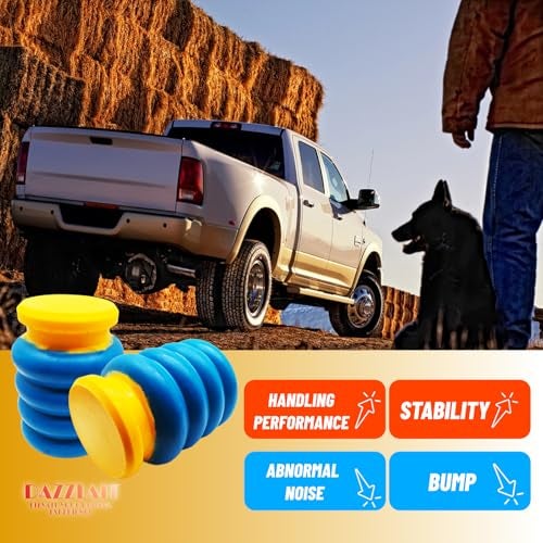 DAZZLAIT SSR-204-40 Springs Helper | Bump Stops Fit for Chevrolet/GMC Tahoe/Suburban/Yukon 1500 | Chevrolet Express 1500 | GMC Savana 1500 | Rear Leaf Spring Suspension Kit | Set of 2 - Image 4