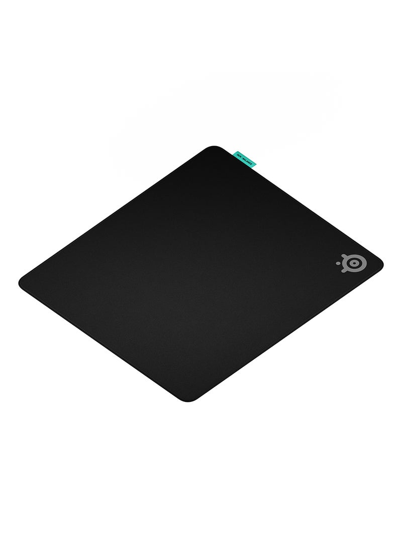 SteelSeries QcK L Performance Balance Gaming Mousepad, Extra density for a smooth glide, Low-profile edge stitching, Non-slip neoprene rubber base, 490 x 420 mm size, FPS, MOBAs, RTS, MMO - Black - Image 2