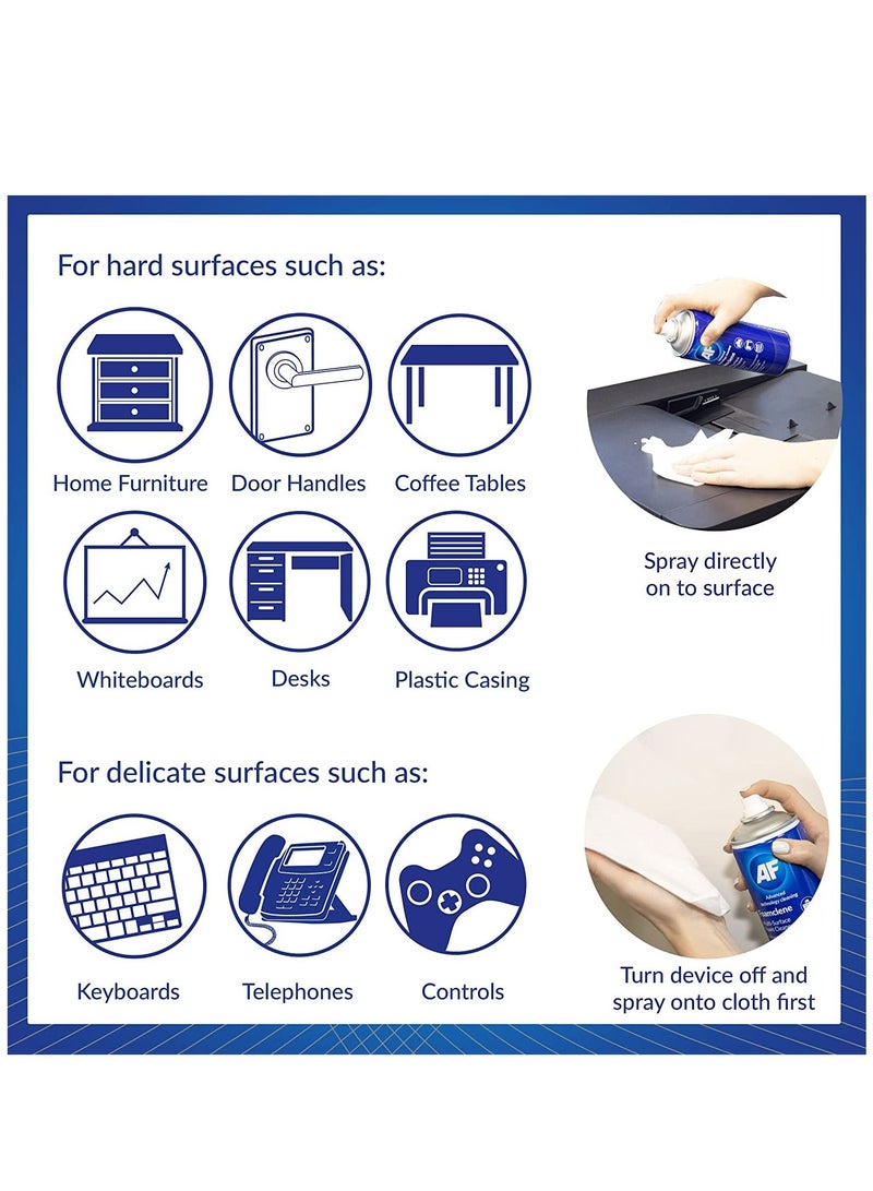 AF FOAM CLEAN FOAMCLENE POWERFUL FOAM SURFACE CLEANER, 300ML - Image 4