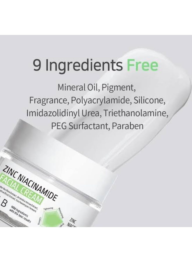 APLB Zinc Niacinamide Facial Cream, 1.86 fl oz (55 ml) - Image 4