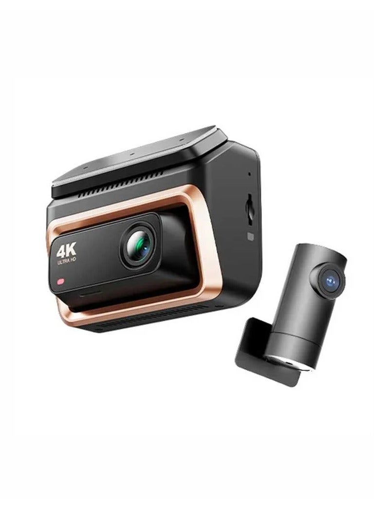 ddpai Dash Cam Z60 Pro – Front Camera: 4K, Rear Camera: 1080p HDR - Image 1