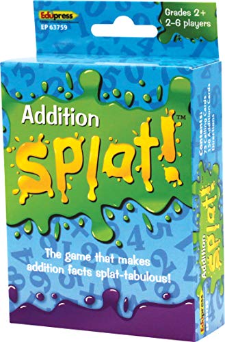 Edupress Math Splat™ Game: Addition Grades 2+ (EP63759), 3.5 H x 5.625 L x 2.25 W - Image 1