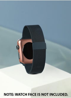 Haute Sauce Solid Casual Mesh Strap Alloy Apple Watch Strap | 42mm/44mm/45mm  - Image 1