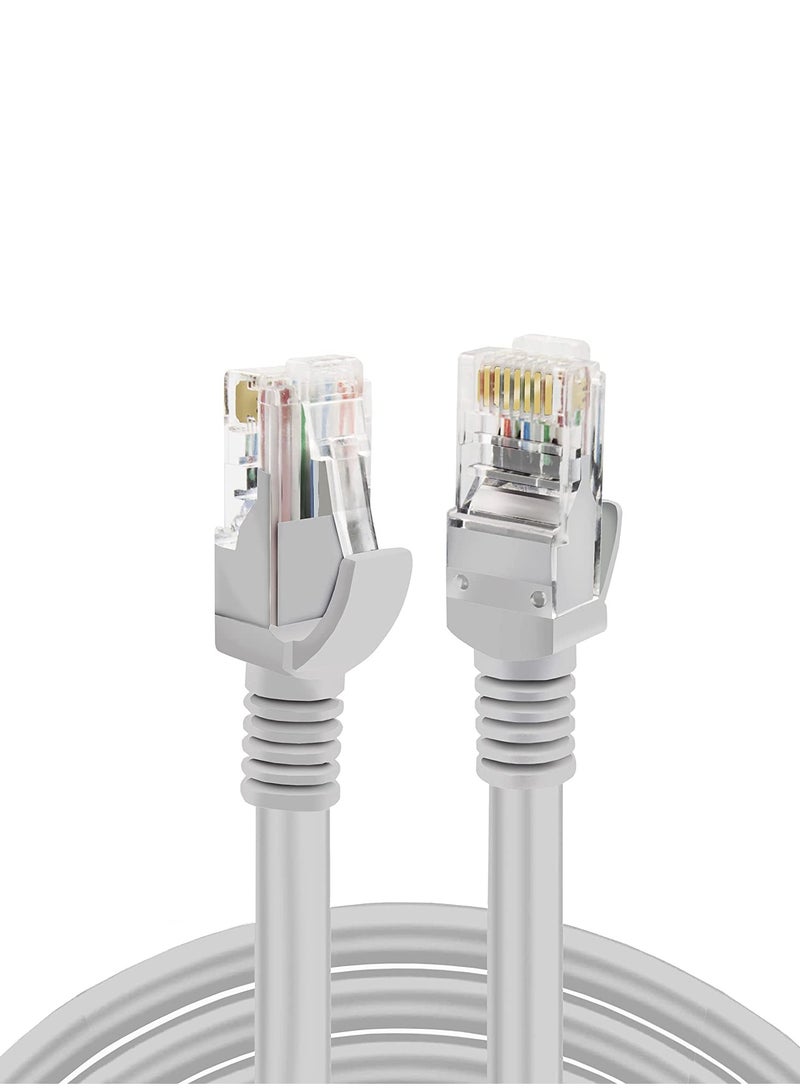 دوسالا كابل إيثرنت RJ45 Cat6 عالي السرعة، كابل LAN متوافق مع PS4 وPS3 ونينتندو سويتش وراسبيري باي 4 وجهاز التلفاز الذكي والكمبيوتر والمودم والموجه، بطول 10 أمتار. - Image 1