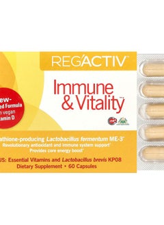Reg'Activ™ Immune & Vitality™ 60 Capsules
