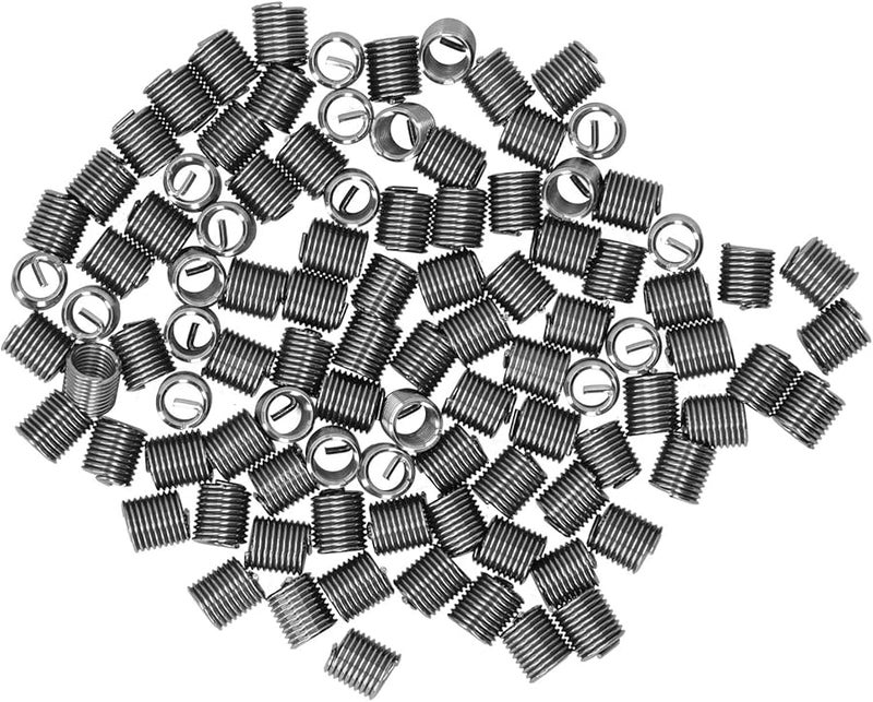 ZJchao 200 قطعة مجموعة إصلاح خيوط M6 × 1 من الفولاذ المقاوم للصدأ Helicoil أكمام مترية - Image 4