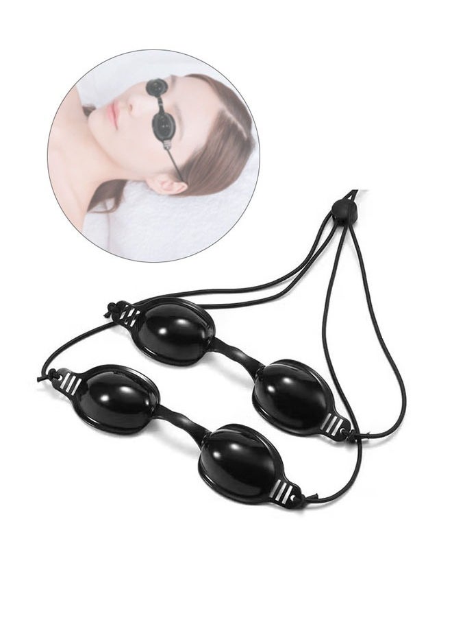 2 Pcs Laser Safety Glasses - Red Light Therapy  Laser Hair Removal Treatment - Aesthetic Patient Protection Glasses IPL, LED, UV Lamp Treatment - Image 1