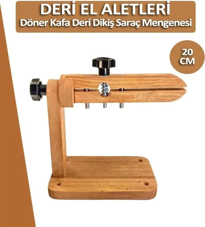Dopar Revolving Head Leather Saddler Stitching Vice Leather Hand Tool