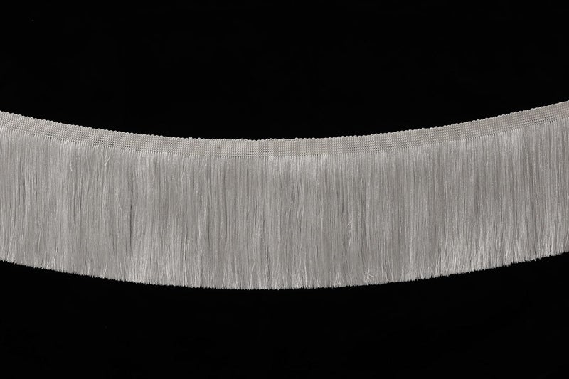 PREMDAS LACES Premdas Lace Fringe Trim Lace Polyerter Fibre Tassel 6Inch Wide 10 Yards Long For Clothes Accessories Latin Wedding Dress Diy Lamp Shade Decoration Pack Of 1 Off White - Image 4