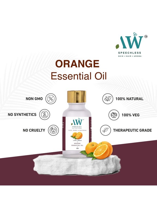 AW_Speechless - Orange (Citrus Sinensis) Essential Oil -10ml I THERAPEUTIC GRADE I - Image 2