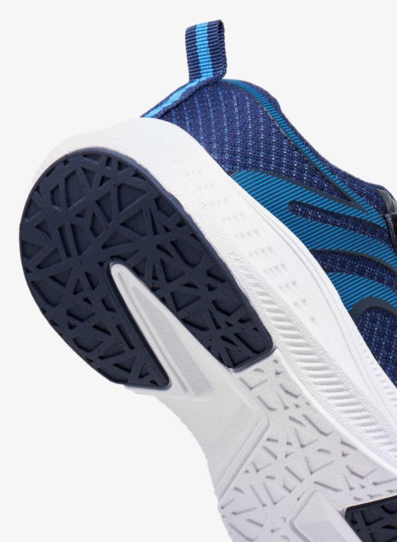 Kappa Boys' Textured Sports Shoes with Hook and Loop Closure - Image 5