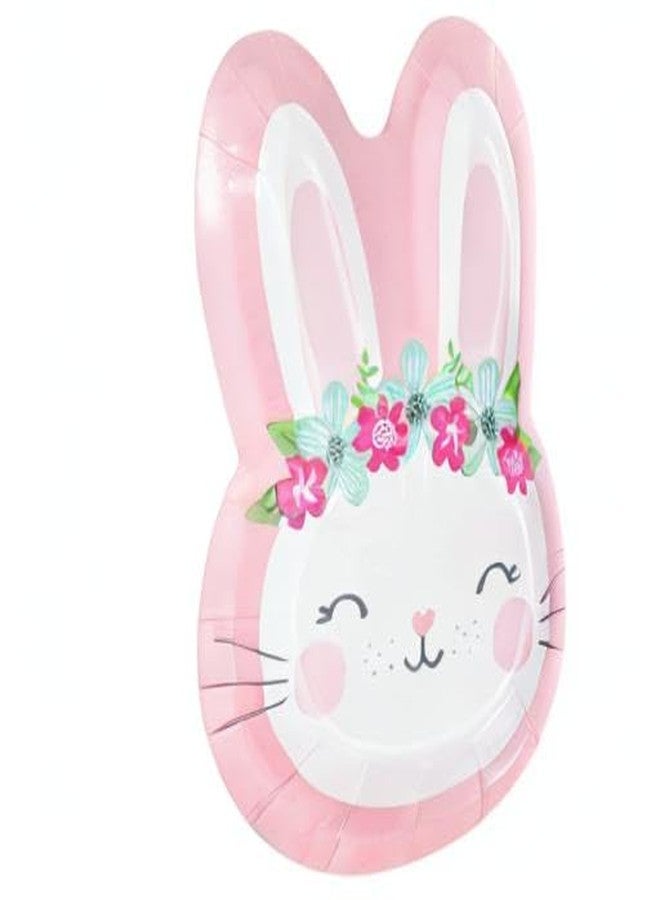 كرييتف كونفيرتينج مستلزمات حفلة الأرنب: تتضمن المجموعة: أطباق ومناديل على شكل أرنب تكفي 16 ضيفًا (طبق على شكل أرنب) - Image 5