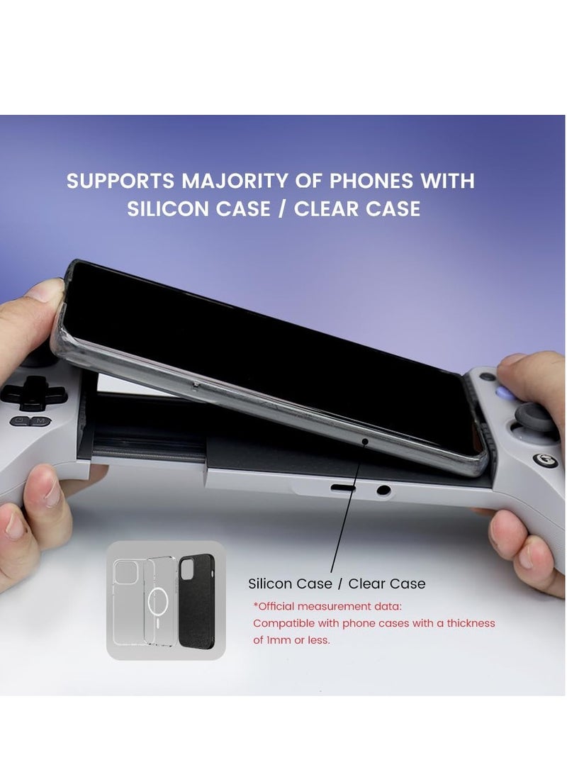 جيم سير - وحدة تحكم الألعاب المحمولة GameSir G8 Galileo Type-C لسلسلة Android وiPhone 15 (USB-C)، مع عصا التحكم بتأثير Hall/Hall Trigger، ومقبس صوت 3.5 مم - Image 1