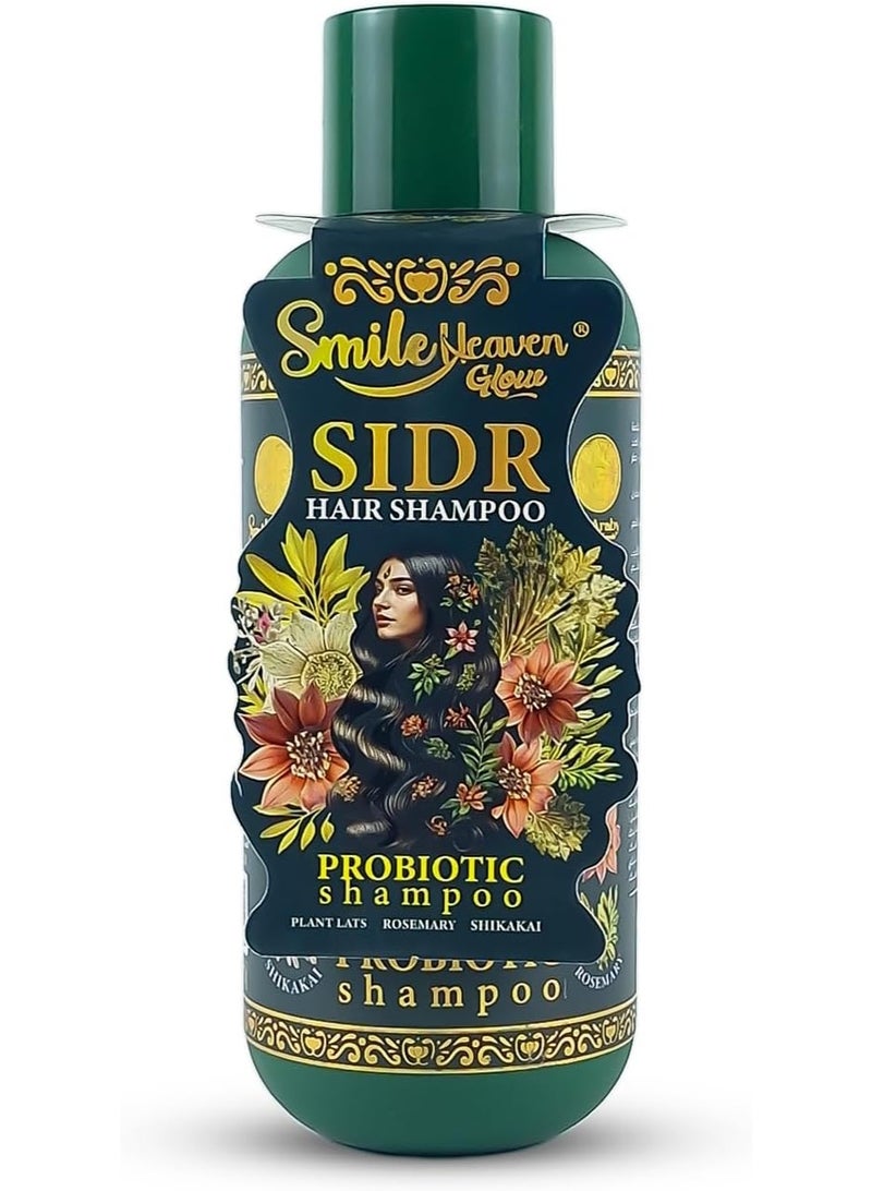 Smile Heaven - Shampoo, Probiotic Sidr Hair Shampoo, Strengthening & Nourishing Hair, 500 ML - Image 1