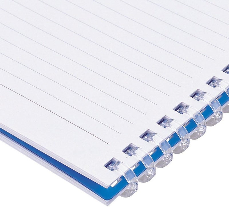 LIHITLAB LIHIT LAB. Refillable Notebook with Lined Paper, 9.9 x 7.3 inches, Orange (Model N1608-4) - Image 4