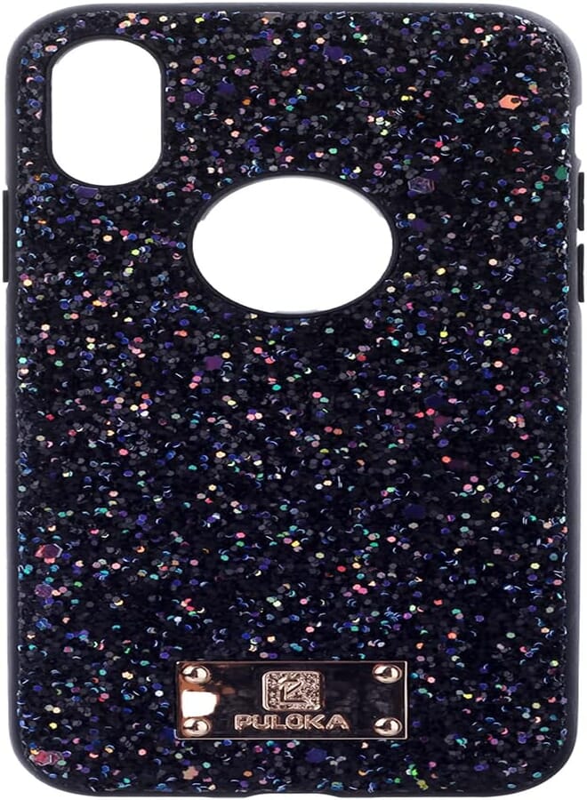 PULOKA Puloka Glittery Back cover for iPhone XS - Multi Color