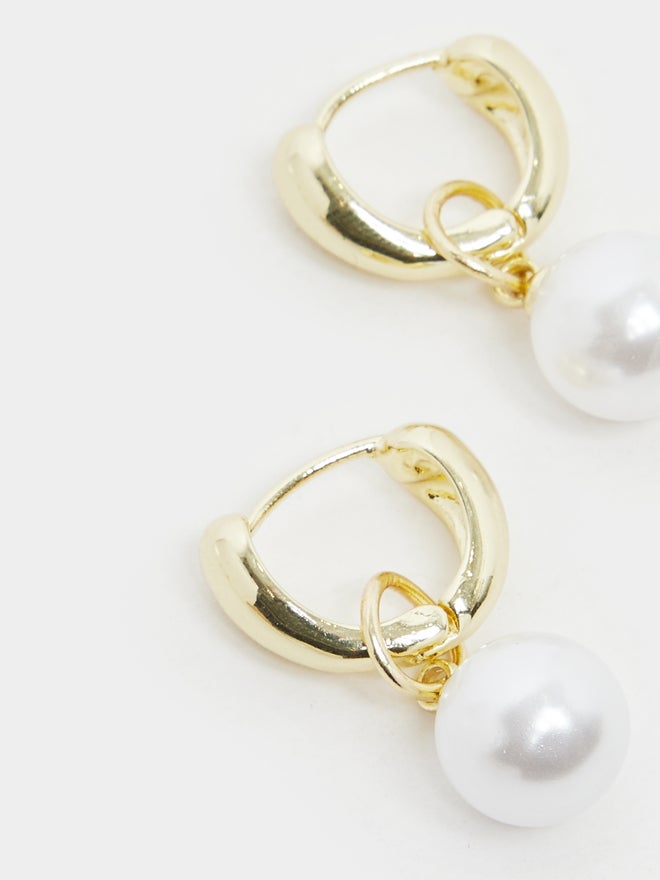 Styli Styli Pearl Drop Dangle Earrings  - Image 4