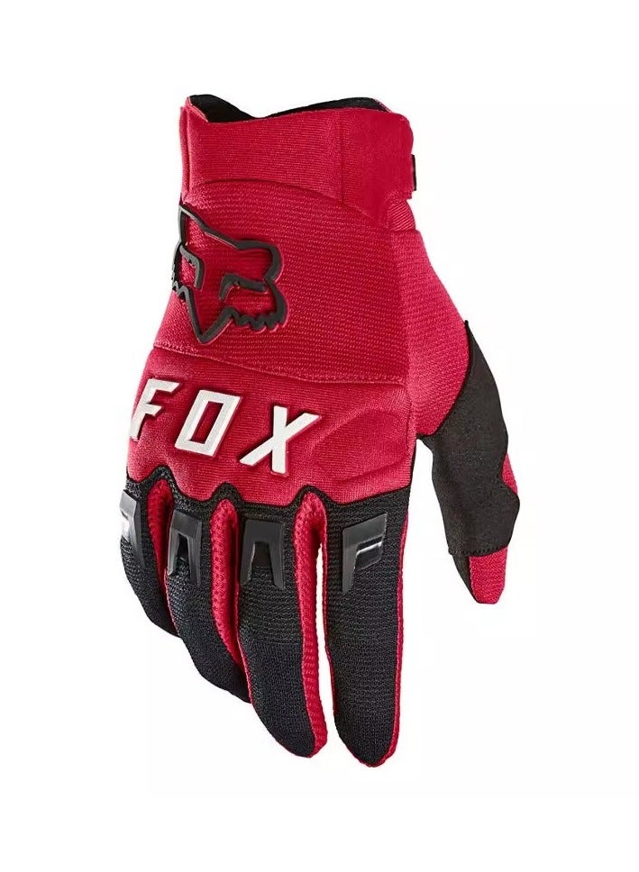 Fox New Off-road Motorcycle Racing Mountain Bike Riding All Finger Gloves - Image 1