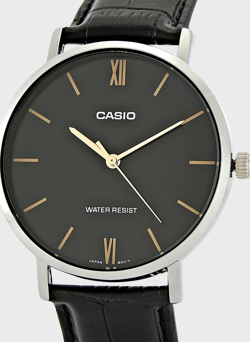 CASIO Mtp-Vt01L-1Budf Analog Watch - Image 2