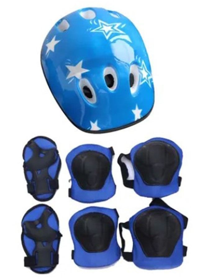 ZCM-HAPPY 7-Piece Skateboard  Set Kids Protective Gear Set  - Image 1