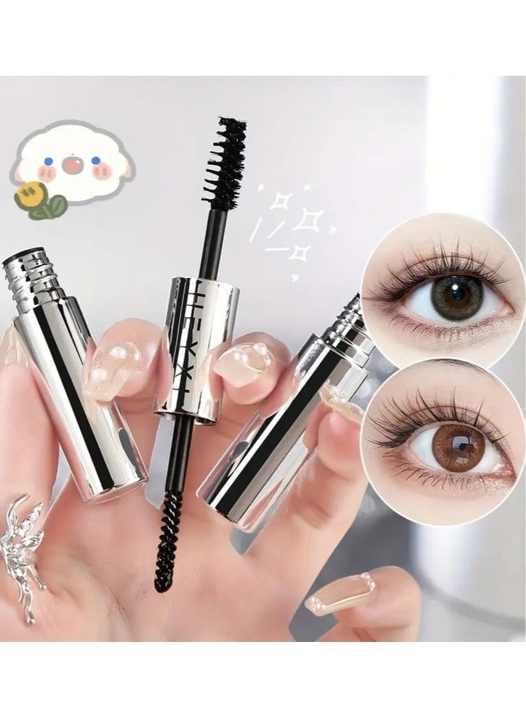 هايكسي ماسكارا heyxi المزدوجة النهاية-مقاومة للماء ، مقاومة للعرق ، طويلة الأمد واللطخة مقاومة لجميع أنواع البشرة ، أسود - Image 2