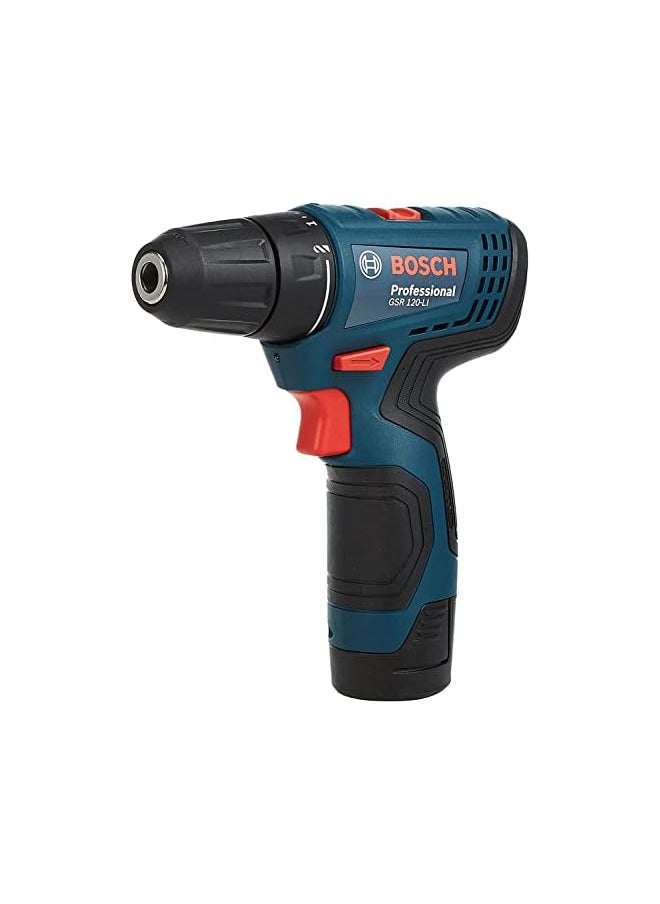 Gsr 120 Li Cordless Drill/Driver 12 Volt Lithium Ion Battery Type 1500 Rpm High Powered 2 In 1 For Less 2 Speed Geox Enables High Productivity And Excellent Torque