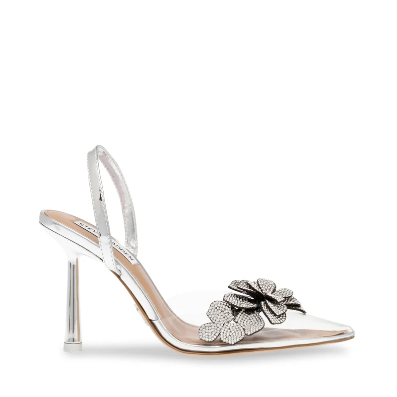 Wowmulti Silver Women's Heels