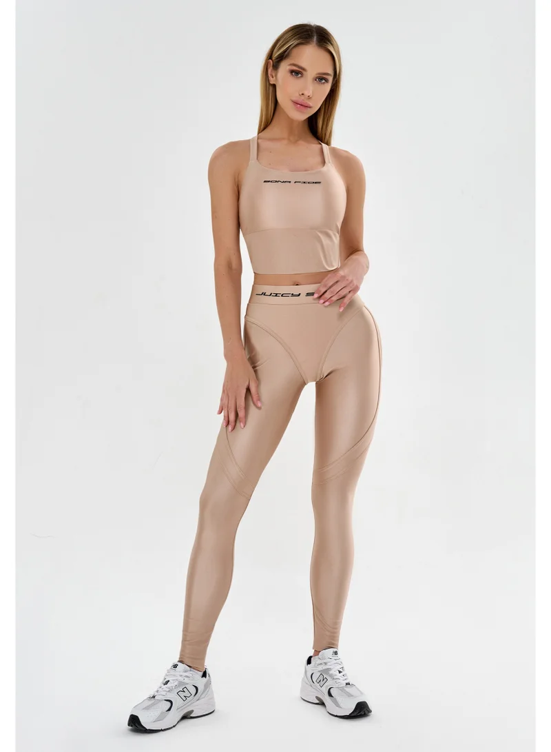 Bona Fide Extra Push-up Juicy Nude Bona Fide Lifting Leggings for Women - Scrunch Leggings High Waisted Tummy Control - Gym Workout Yoga Pants for Women | Best Price UAE