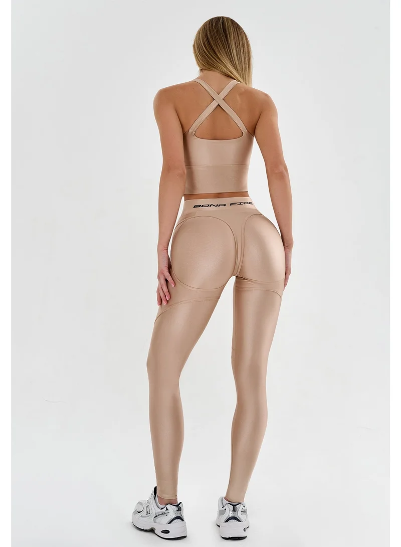 Bona Fide Extra Push-up Juicy Nude Bona Fide Lifting Leggings for Women - Scrunch Leggings High Waisted Tummy Control - Gym Workout Yoga Pants for Women | Best Price UAE