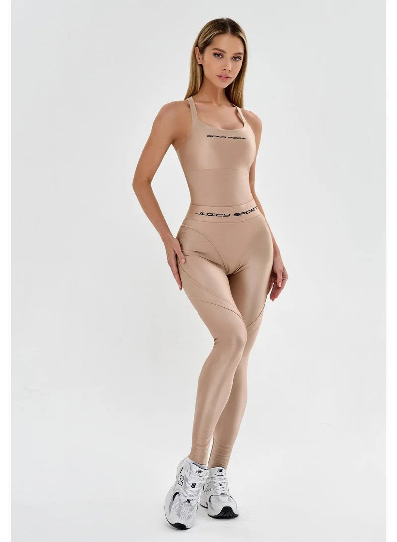 Bona Fide Extra Push-up Juicy Nude Extra Juicy High Waist Gym Leggings for Women for Women | Best Price UAE