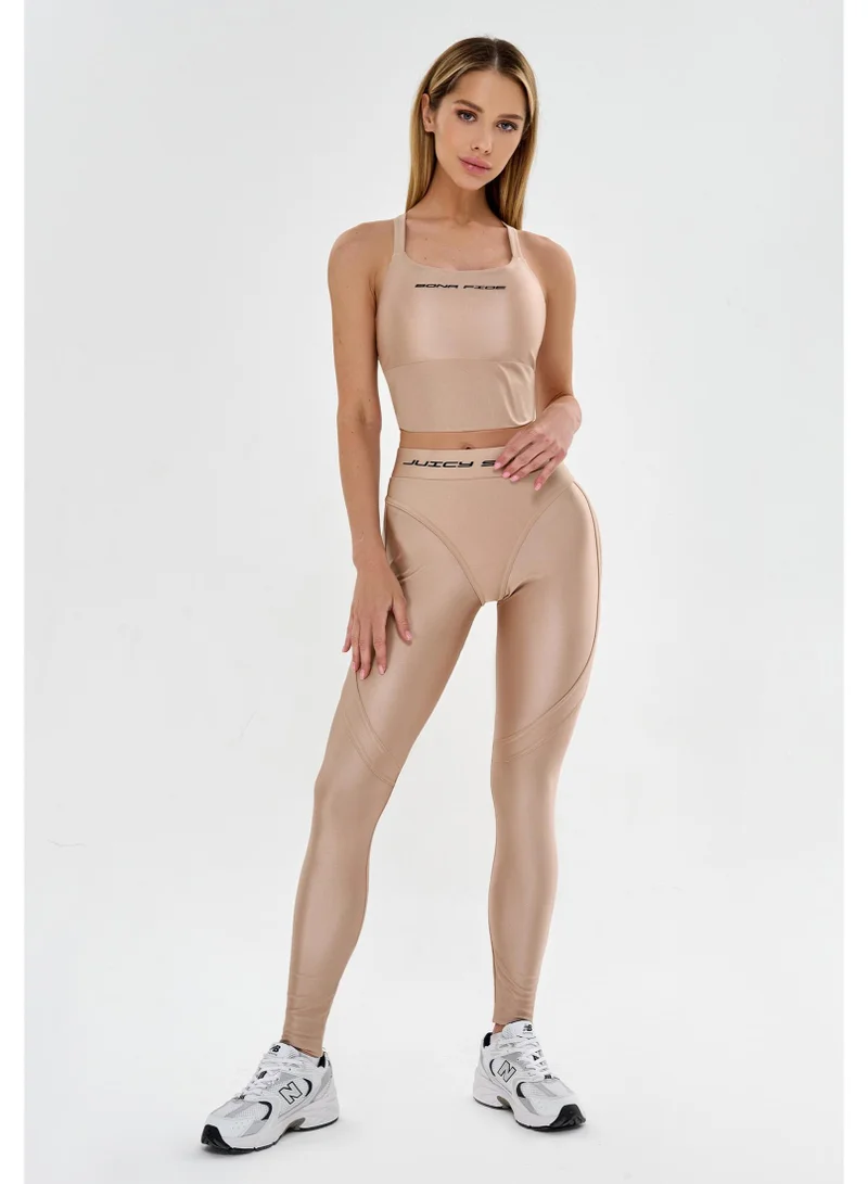 Bona Fide Extra Push-up Juicy Nude Extra Juicy High Waist Gym Leggings for Women for Women | Best Price UAE