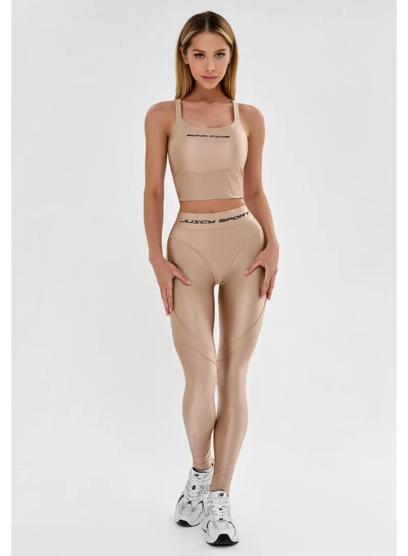 Bona Fide Extra Push-up Juicy Nude Extra Juicy High Waist Gym Leggings for Women for Women | Best Price UAE