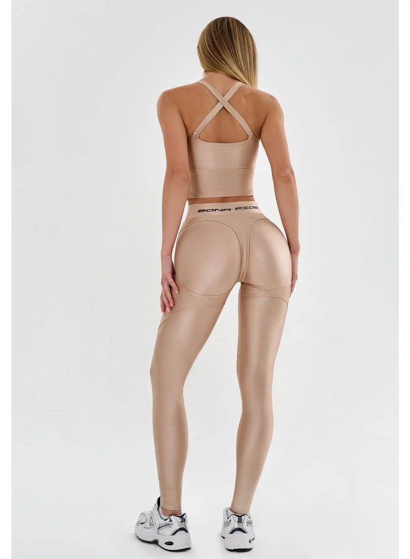 Bona Fide Extra Push-up Juicy Nude Extra Juicy High Waist Gym Leggings for Women for Women | Best Price UAE